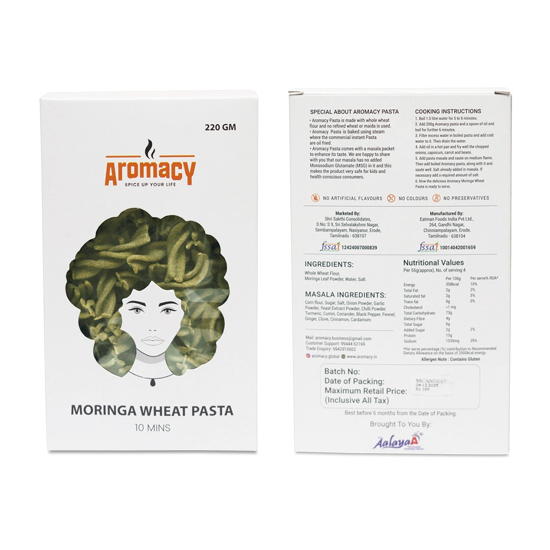 Moringa Wheat Pasta 220g