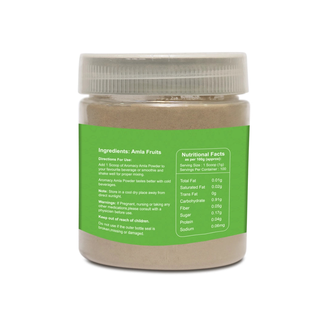 Amla Powder 75g | Natural Vitamin C & Superfood | Aromacy
