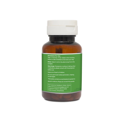 Amla Tablets 120 Nos | Natural Vitamin C & Immunity Booster | Aromacy