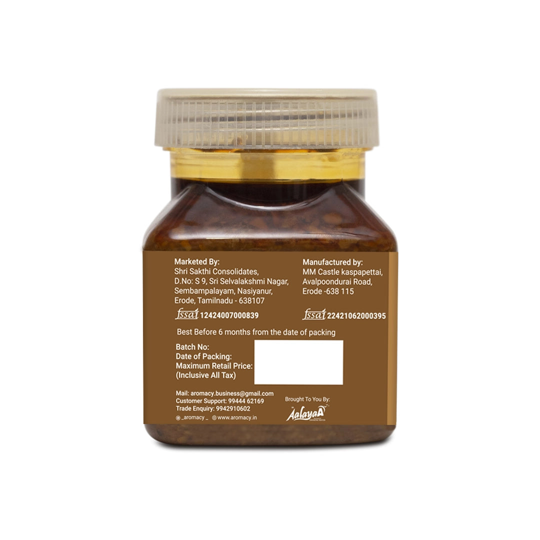 Garlic Thokku (200g) – Authentic South Indian Pickle | Aromacy