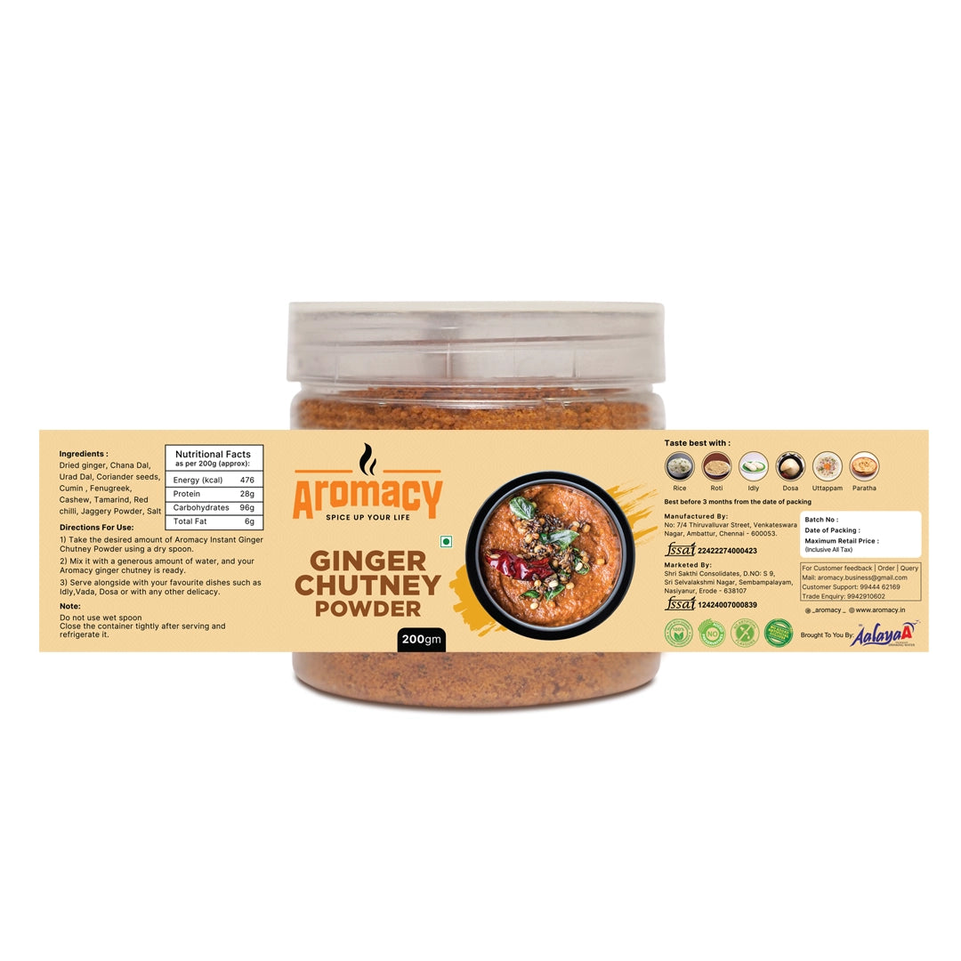 Ginger Instant Chutney Mix (200g)