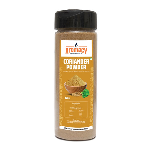 Coriander Powder 100g | Freshly Ground Dhaniya | Aromacy