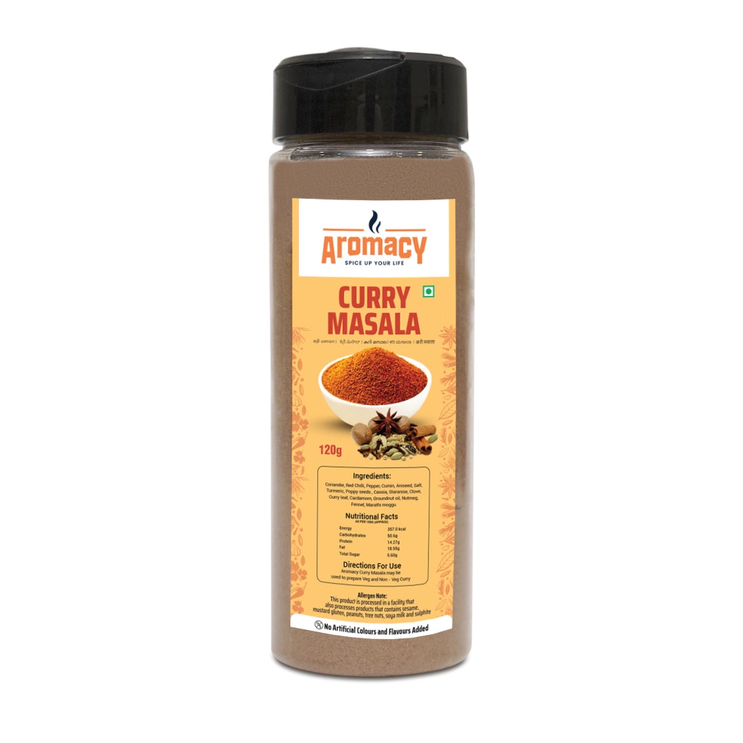 Curry Masala 100g | Versatile Indian Spice Blend | Aromacy