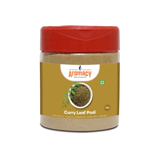 Curry Leaf Podi (120g) – Nutrient-Rich South Indian Chutney Powder | Aromacy