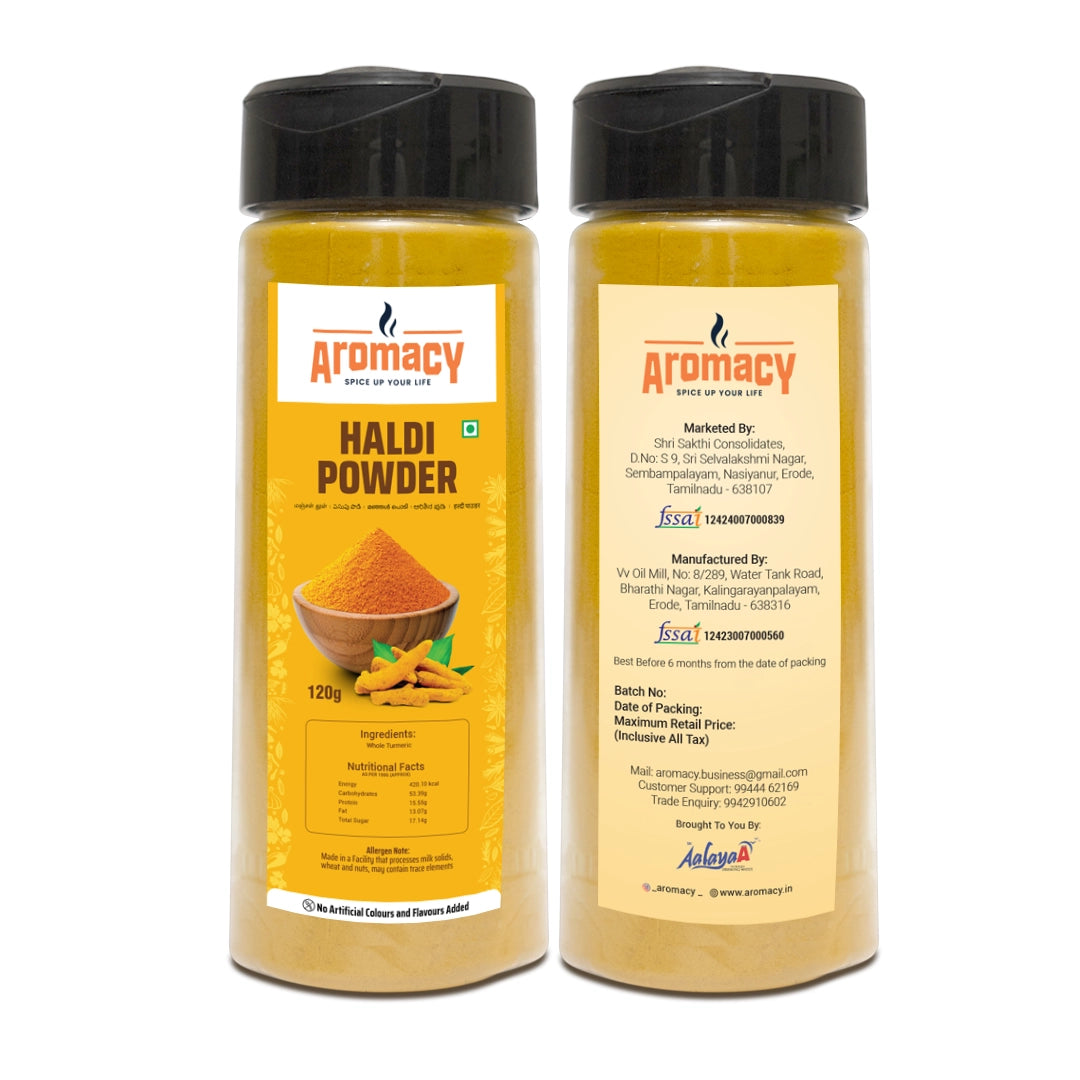 Haldi Powder 100g | Pure Turmeric Powder | Aromacy