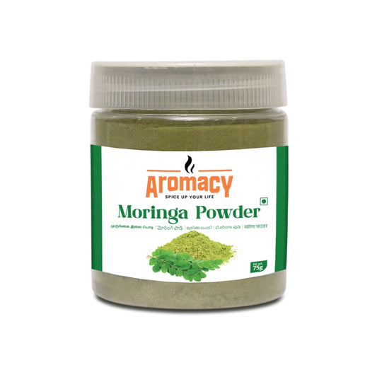 Moringa Powder 75g | Superfood for Energy & Immunity | Aromacy