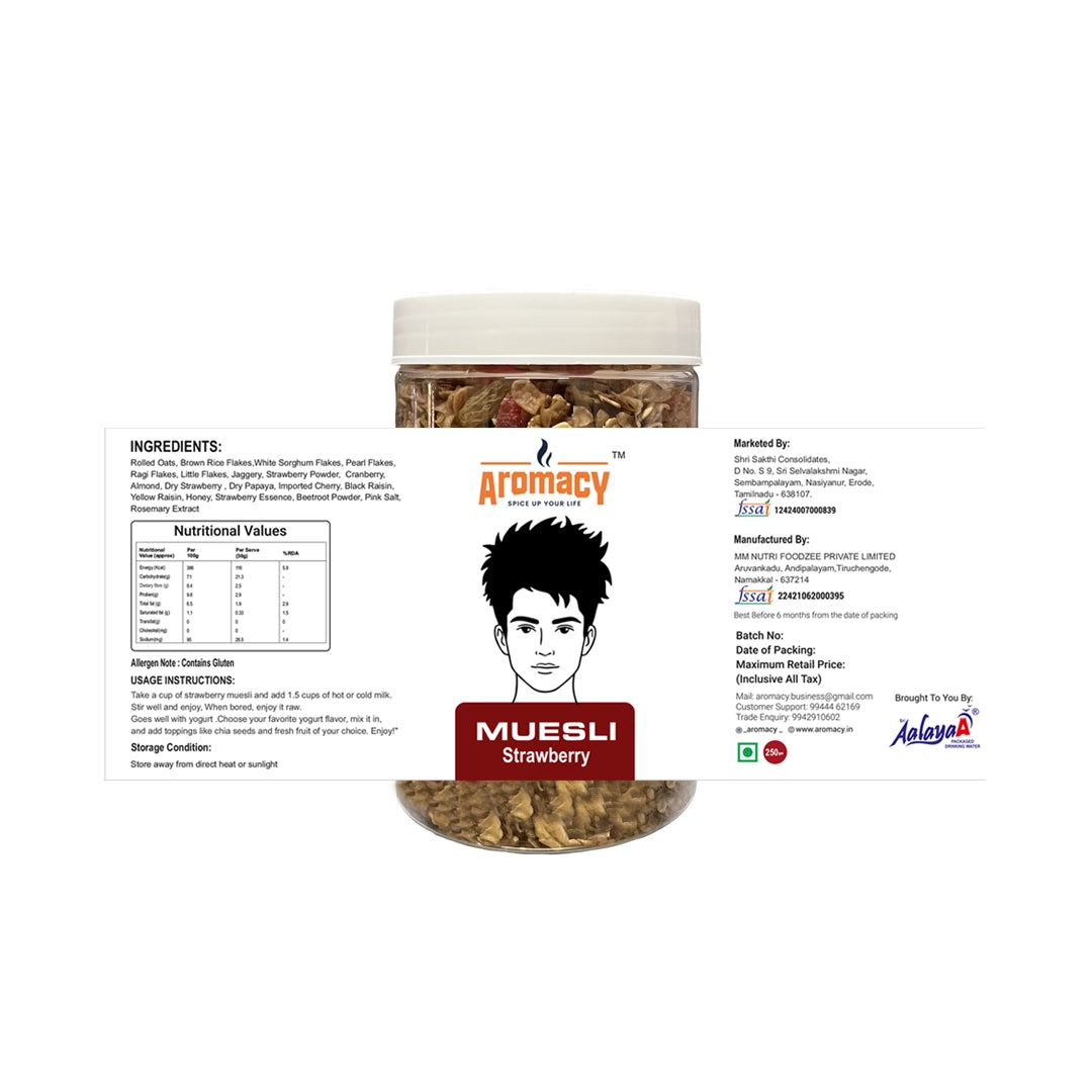 Muesli Strawberry 250g