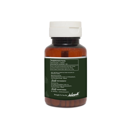 Neem Turmeric Tablets 120 Nos | Herbal Skin & Immunity Support | Aromacy