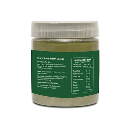 Neem Powder 75g | Natural Detox & Skin Care | Aromacy