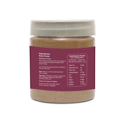 Noni Fruit Powder 75g | Natural Immunity & Energy Booster | Aromacy
