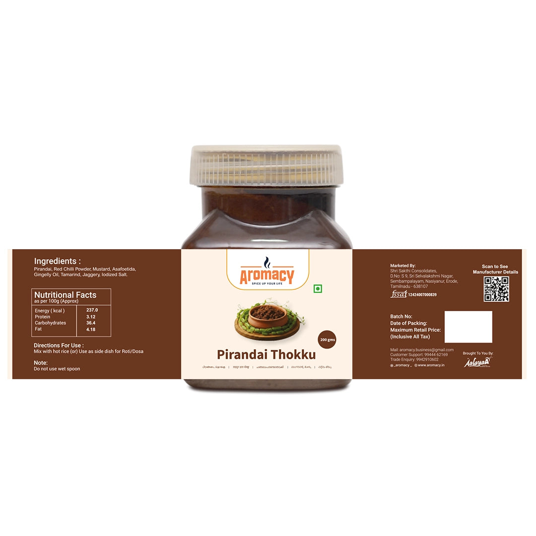 Pirandai Thokku 200g