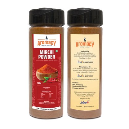 Mirchi Powder 100g | Pure Red Chili Powder | Aromacy