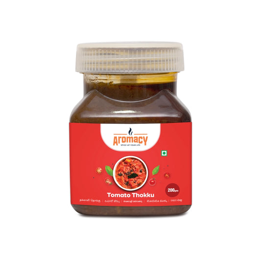 Tomato Thokku (200g) – Authentic South Indian Pickle | Aromacy
