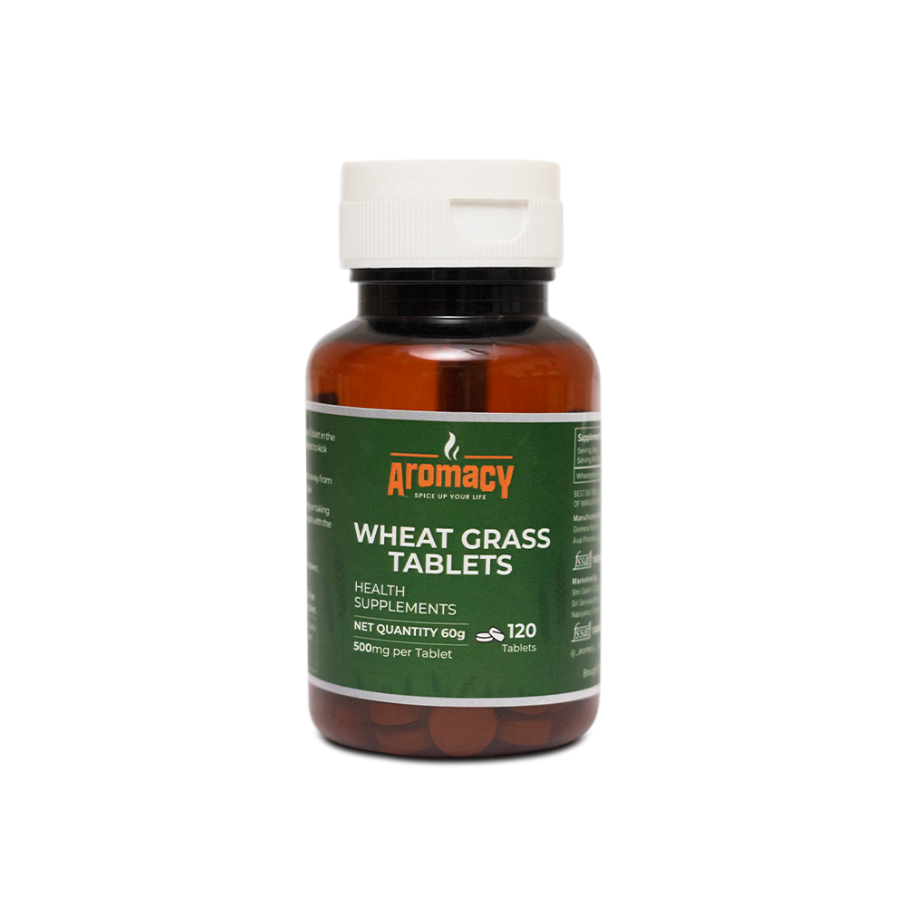 Wheat Grass Tablets 500mg (120 Nos)