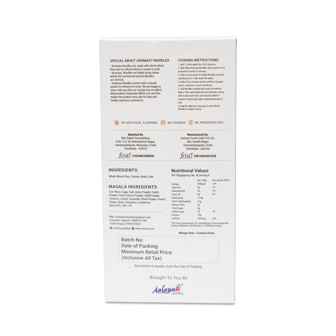 Tomato Wheat Noodles 220g